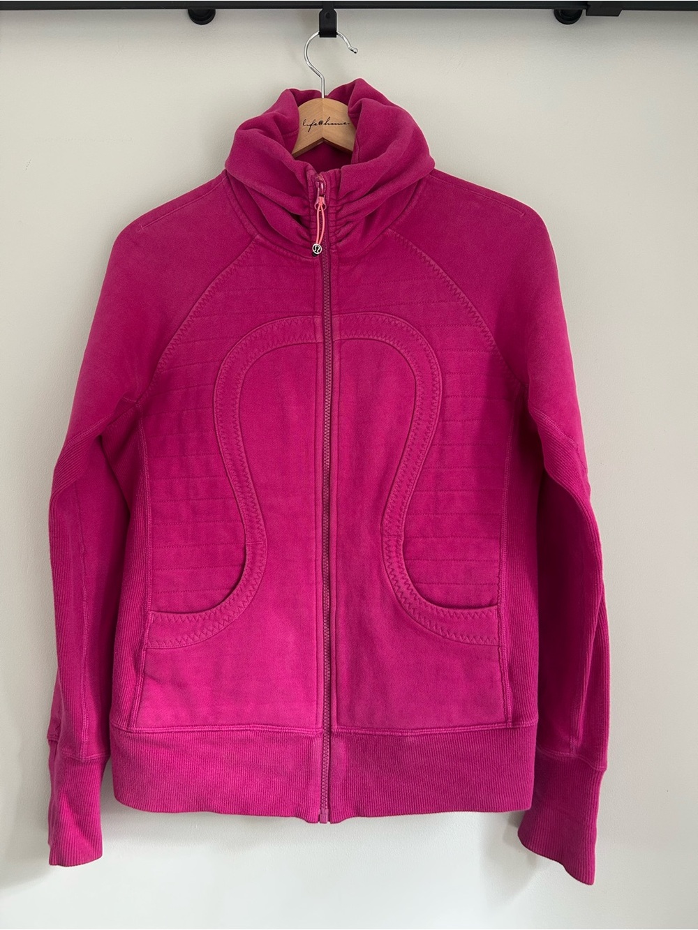 Lululemon Calm & Cozy Sweatshirt Fleece Jacket Rare Size 10